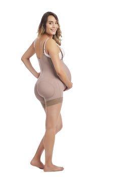 Delie Maternity Shapewear is designed to give the mother to be all the comfort and support she needs during her pregnancy.? Features and benefits of Delie Maternity Shapewear:? Elastic material that adapts to the growth of the belly during pregnancy. Prevents pain and swelling of the feet by providing support to the lower abdomen. Recommend use after the 25th week of pregnancy.? Adapts well to Mother's movement. Helps prevent lower back pain.? This item has medium compression. Every Delie shapew Maternity Shapewear, Mother To Be, Lower Abdomen, Pregnancy Months, Compression Garment, Shapewear Bodysuit, Maternity Shorts, Low Back Pain, Pregnancy Week By Week