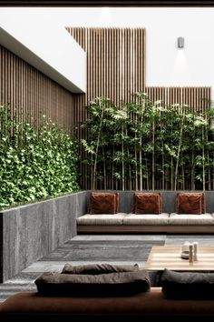 SPACES/ARCHITECTS project design interior Outdoor Terrace Design, Contemporary Patio Design, Garden Sitting Area, Modern Outdoor Seating, Austin Interior Design, Seating Outdoor, Contemporary Garden Design, Outdoor Seating Area