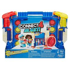 Connect 4 Blast! Game : Target Nerf Darts, Connect 4, 4 In A Row, Darts Game, Competition Games, Fun Games For Kids, Minecraft Party, Time Kids, Rainy Day Activities