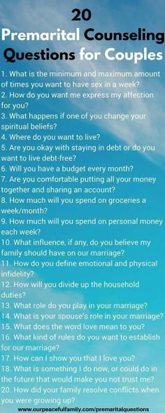 Premarital Questions, Premarital Counseling Questions, Questions For Couples, Love You Husband, Couple Questions, Before Marriage, Healthy Marriage, Relationship Help