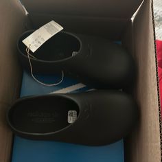 Sold Out Brand New Adidas Mules In Color Black Size 7 Womenus. They Are Platform So They Are Extremely Comfortable! Brand New. Only Tried Them On Once But I Ordered The Wrong Size Hoping It Would Still Fit. These Have Been Selling Out Fast So I’m A Lil Bummed I Can’t Keep Them But Hope Someone Will Be Able To Enjoy Them Will Take All Offers Into Consideration. I Hope Someone Likes Them Or I Might Just Keep Em As House Shoes Since They’re A Lil Big On Me Lol P.S. Scammers Not Welcome Here. Everyt Adidas Shoes Originals, Mule Shoes, House Shoes, Mule Clogs, Mules Shoes, Shoes Black, Adidas Women, Mule, Adidas Originals