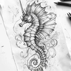 Seahorse Tattoo Design Kit Seahorse Tattoo Design, Seahorse Tattoo, Octopus Tattoo, Tattoo Stencil Outline, Tattoo Portfolio, Horse Tattoo, Ink Master, Professional Tattoo, Sea Horse