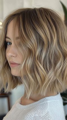 25 Best Short Wavy Hairstyles: Get the 2024 Trending Look Loose Wave Short Hair, Short Bob Textured, Soft Beach Waves Short Hair, Short Bob Haircuts For Curly Hair, Beach Wave Hair Short, Beach Waves Bob Hair, Beachwaves Hairstyles Short Hair, Beach Curls Short Hair, Bob On Wavy Hair