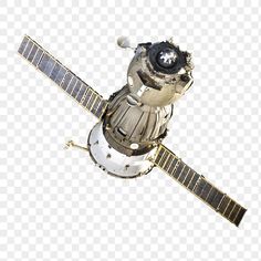 an image of a satellite device in the air with no background, hd png