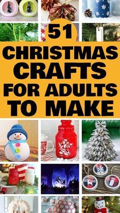 christmas crafts for adults to make