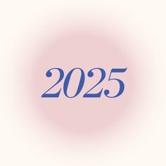 the number 2055 in blue on a pink background