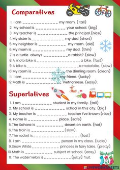 christmas worksheet with words and pictures for kids to use in the holiday themed classroom