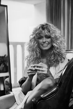 Farah Fawcett Hair, Blonde Waves, 가을 패션, Great Hair, Big Hair, Hair Dos, Hair Day