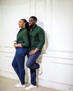 Check out Linda & Chinedu's Love Story + Pre-wedding Photos Couples African Outfits, Cute Couple Shirts, Couple Outfit Ideas, Couple Matching Outfits, African Outfits, Couple Dress, U Tube, Cute Couple Outfits