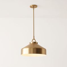 a light fixture hanging from the ceiling