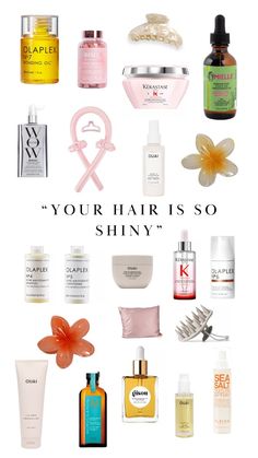 Haircare, shiny hair, Olaplex, Kerastase, Mielle, Ouai, healthy hair, hair treatment, hair oil, hair growth, hair mask, conditioner, shampoo, leave-in conditioner, bond maintenance, scalp care, styling, hair vitamins, luxury haircare, hair accessories, clips, scrunchies, silk pillowcase, nourishing, moisturizing, frizz control, hair texture, curl care, shine, salon quality, self-care, beauty routine Mielle Hair Mask, Glass Hair Tutorial, Hair Shampoo For Growth, Shampoo And Conditioner For Oily Hair, Hair Vitamins Growth, Best Hair Routine, Hair Care Quotes, Frizz Control Products, Hair Growth Hair Mask