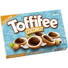 toffee coconut flavored candy bar