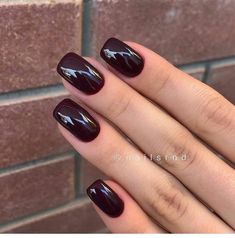 Deep Red Nails, French Pedicure, Dark Red Nails, Teal Nails, Wedding Nails Design, Coffin Nails Long, Dark Nails, Autumn Nails