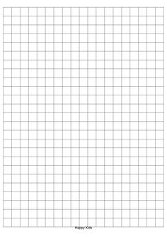 a graph paper with squares on it