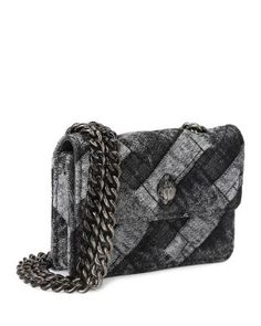 Kurt Geiger London Micro Kensington Denim Crossbody Bag Denim Crossbody Bag, Cute Online Clothing Stores, Pretty Purses, Bday Wishlist, Trendy Purses, Denim Crossbody