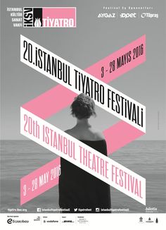 a poster for the 20th isttambi tivato festival, with an image of a woman looking out into the distance