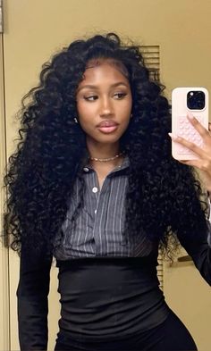 @ThatGirlGx Jerry Curl Quick Weave Hairstyles, Curly Hairstyles Quick Weave, Flip Over Hairstyles, Push Over Quick Weave, Quick Weave Flip Over, Curly Side Part Quick Weave, Curly Leave Out, Flipover Quickweave Curly, Weave Hairstyles Bob