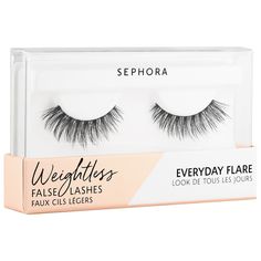 Flared Lashes, Lashes False, Sephora Beauty, Makeup Eyelashes, Longer Eyelashes, Sephora Collection, Natural Lashes, Tokio Hotel, False Lashes