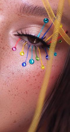 Rainbow Spectrum, Drag Make-up, Pride Makeup, Creative Eye Makeup, Creative Makeup Looks, Spring Makeup, Creative Eye, Festival Makeup, Eye Makeup Art