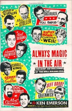 an old poster with many different actors on it's back side and the words, always magic in the air