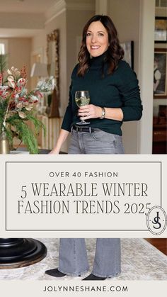 When it comes to over 40 trendy outfits, Jo-Lynne Shanes these 5 2025 winter fashion trends to try. These are wearable trends, easy to incorporate into everyday outfits and casual chic outfit ideas. Follow for more fashion styling tips and over 40 fashion tips.