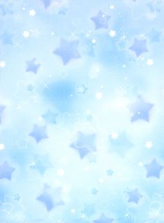 a blue and white background with stars