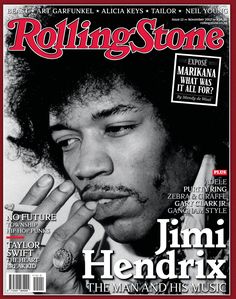 Rolling Stones Magazine Covers, Rolling Stone Covers, Rolling Stone Magazine Cover, Rock Magazine, Jimmy Hendrix, Gary Clark Jr, Rolling Stone Magazine, Jimi Hendrix Experience, Popular Magazine