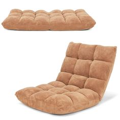 PRICES MAY VARY. 🍵【Super Comfy Lazy Chair】This lazy gaming chair is overstuffed with high-density sponges to dedicate to lasting high plumpness. And carpeted with skin-friendly coral velvet, our floor chair delivers a soft and warm touch, giving a comfortable chair to any floor. 🍵【Up to 14 Positions】Featuring a click-clack mechanism, this floor chair is able to flexibly adjust its backrest from 0 to 84 degrees and quickly switch among 14 positions in a second. It allows you to relax in an upri Gaming Sofa, Adjustable Sofa, Sleeper Bed, Living Room Recliner, Lazy Sofa, Floor Seating, Soft Corals, Leisure Time, Play Games