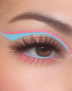 Make Up Inspiration, Makijaż Smokey Eye, Eye Makeup Designs, Dope Makeup, Colorful Eye Makeup