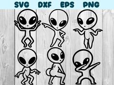 the alien svg dxf epss png files are available for free