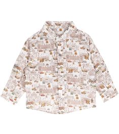 Let your little bears sparkle with this Baby boys Cotton shirt, specially tailored to befit both casual and formal occasions. This long-sleeved, fun-loving piece is made with Liberty fabrics with a neat classic collar. 100% Cotton Made with Liberty fabrics Long sleeve Classic collar Cashmirino signature buttons Wear it with our Oscar cotton shorts with braces and layer it with our classic cotton cardigan. Available in sizes for older children too. Liberty Fabrics, Dress Joggers, Cotton Jumper, Cardigan Shirt, Cashmere Jumper, Mens Cardigan, Fun Loving, Cotton Cardigan, Liberty Fabric