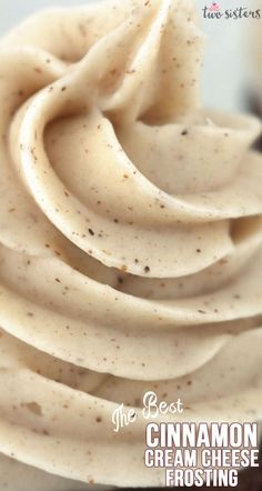 the best cinnamon cream cheese frosting recipe