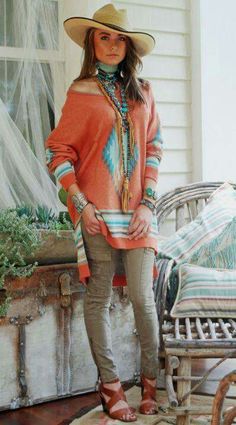 Chic Cowgirl Outfits, Tejana Outfits, Classy Cowgirl Outfits, Southwestern Clothing, Southwestern Outfits, Southwest Fashion, Chic Cowgirl, Indigenous Fashion