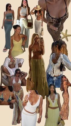 Mexico Vacation Outfits, Jamaica Outfits, Beachy Outfits, Hawaii Outfits, European Summer Outfits, Summer Vacation Outfits, Cute Summer Outfits, Outfit Goals