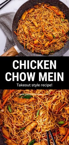 #foodie, #recipes, #cooking, #food inspiration ,#delecious ,#food ,#recipes ,#summerrecipes ,#winterrecipes ,#partyideas Chicken Lo Mein, Best Diet Foods, Chow Mein Noodles, Gluten Free Noodles, Chinese Takeout, Gateaux Cake