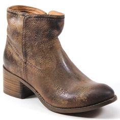 PRICES MAY VARY. pull- on, genuine leather, padded insole, true to size, stacked heel Thick Stitching, Walnut Grove, Short Ankle Boots, Western Ankle Boots, Western Booties, Western Leather, Boots Women Fashion, Leather Pulls, Leather Design