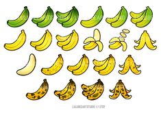 a bunch of bananas that are cut in half and ready to be used as wallpaper