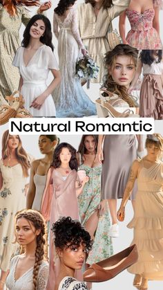 Theatric Romantic Style, Natural Romantic Style Outfit, Ethereal Romantic Aesthetic, Natural Romantic Ethereal, Natural Classic Ingenue Essence, Modern Ethereal Outfits, Soft Natural Romantic Essence, Parisian Romantic Academia, Romantic Ethereal Style