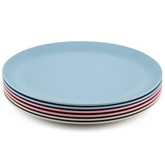 PRICES MAY VARY. [ 8 Inch Small Bamboo Plates ] - Upgrade your kid plates and throw out you old dish set - our bamboo dishes add beauty and convenience to any meal. Minimalist design and soft color tones blend attractively with adult bamboo dinnerware and home decor. Kids love having a different color plate to use every day! [ Easy Feeding for Little Ones ] - Smaller 8 inch size makes these ideal as a baby plate set, toddler plates, kids plates, and reusable bamboo plates for the whole family. P Baby Plates Set, Bamboo Dinnerware, Safe Kids, Bamboo Dishes, Toddler Plates, Kids Dishes, Baby Plates, Bamboo Plates, Kids Plates