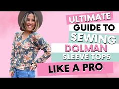 The Bridgette Dolman Top is one of those sewing patterns that sews up so fast that you'll want to make it again and again. Get creative with your wardrobe and tailor this top to your unique taste! With endless options for sleeve length, neckline, and bodice variations, you'll want to sew it over and over again. Whether Dolman Sleeve Tops, Pdf Sewing Patterns, Like A Pro, Dolman Sleeve, Sewing Pattern, Make It, Sewing Patterns, Bodice