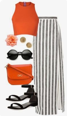 Polyvore Outfits Summer, Outfits Summer Casual, Classy Casual Outfits, Casual Chic Outfit, Looks Chic, African Fashion Dresses, Saint Louis, Lookbook Outfits, Looks Vintage