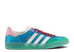 Adidas X Gucci Wmns Gazelle 'Light Blue Silk' - Gucci - 707867 U7R10 3660 - light blue | Flight Club Blue Gazelle, Adidas X Gucci, Adidas Gucci, Flight Club, Military Base, Adidas X, Adidas Gazelle, All About Fashion, Adidas Women