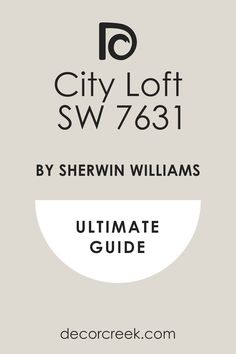 City Loft SW 7631 by Sherwin Williams | Ultimate Guide City Loft Sw, City Loft Sherwin Williams, Off White Paint Colors, Painting Trim White, Trim Paint Color, Home Paint Color, City Loft, Best White Paint, Off White Paints