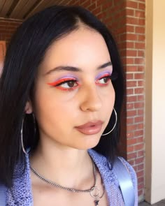 Kirsten Sage Coleman on Instagram: “Closer look on “Maddy” for Euphoria Season 1 - Makeup by me, dept. head @donni.davy. @euphoria @hbo @a24 #hbo #euphoria #a24 @alexademie…” Color Liner Looks, Alexa Damie, Maddy Perez, Eyeshadow Ideas, Baddie Vibes, Festival Inspo, Eye Makeup Looks, Alexa Demie