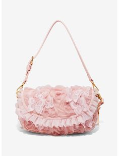 Our Universe Wicked Glinda Floral Crossbody Bag - BoxLunch Exclusive | BoxLunch Incredibles Costume, Wicked Glinda, Butterfly Details, Plus Size Disney, Our Universe, Embroidered Butterfly, Disney Plush, Star Wars Kids, Pretty Bags