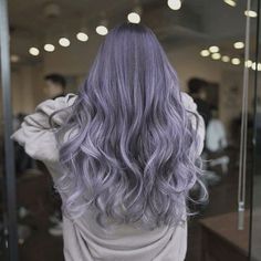 Silvery Purple Hair, Hair Color Violet, Ash Purple Hair, Purple Hair Short, Purple Grey Hair, Glow Hair, Vivid Hair Color