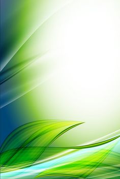 an abstract green and blue background with some light coming from the top to the bottom