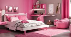 Pink Bedroom Ideas for a Stylish Makeover Pink Bedroom Ideas, Pink Bedrooms, Spare Bedroom, Pink Bedroom, Decorating Tips, Room Inspo, Bedroom Ideas, Bedroom Decor, Bedroom