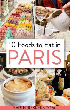 paris is one of the most famous cities in europe and it's foodie paradise