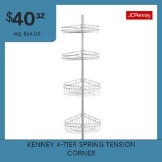 a rack with four tiers on it for $ 40